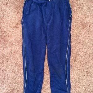 Boden Navy Pants with Lime Stitching 3Y